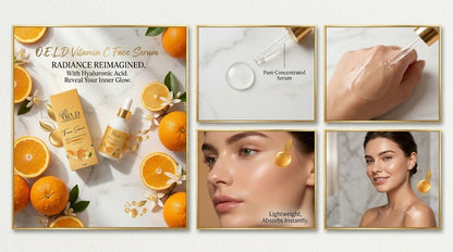 Vitamin C serum texture close-up
