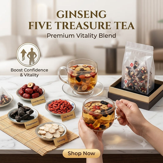 Ginseng Five Treasure Tea
