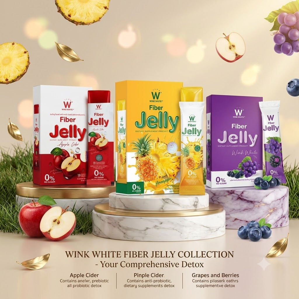 Sugar-free prebiotic fibre jelly packaging
