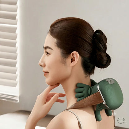 Shoulder & Neck Massager – Portable Dual-Palm Kneading Massager
