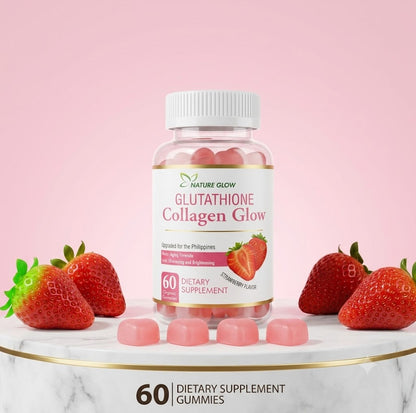 Glutathione gummies packaging lifestyle