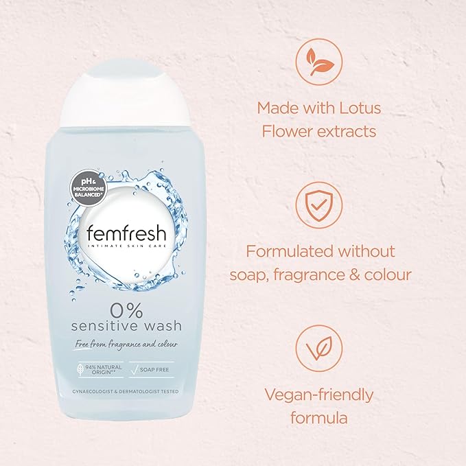 Femfresh 0% Sensitive Intimate Wash