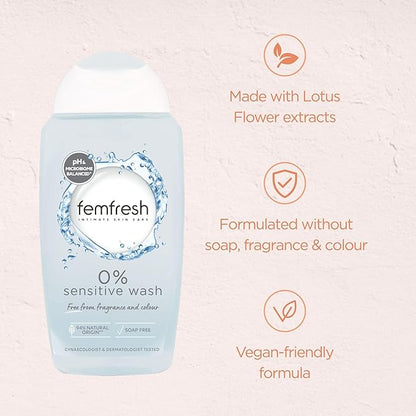 Femfresh 0% Sensitive Intimate Wash