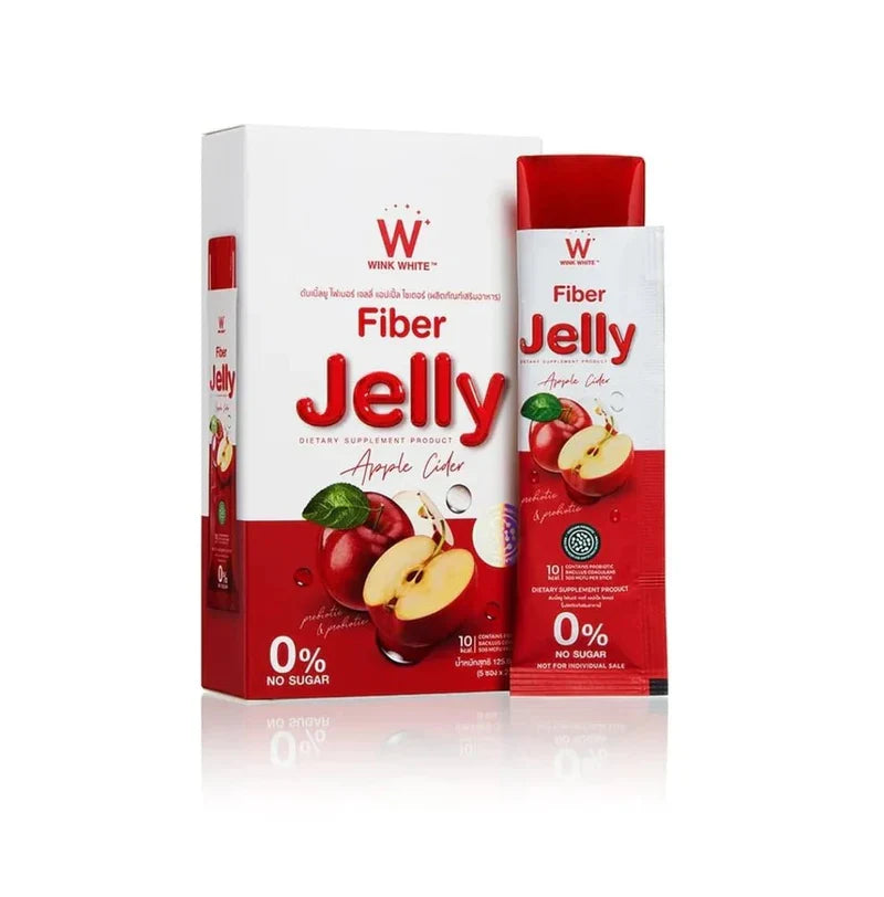Wink White fibre supplement facts label